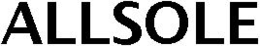 ALLSOLE trademark