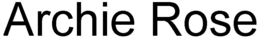 ARCHIE ROSE trademark