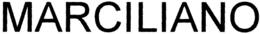 MARCILIANO trademark