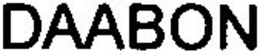 DAABON trademark