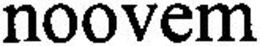 NOOVEM trademark