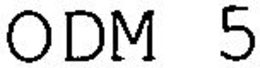 ODM 5 trademark