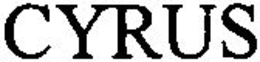 CYRUS trademark