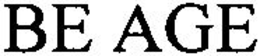 BE AGE trademark
