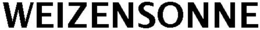 WEIZENSONNE trademark