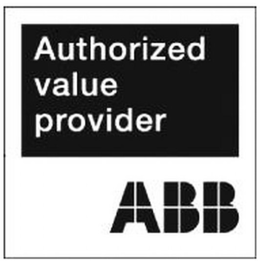 AUTHORIZED VALUE PROVIDER ABB trademark