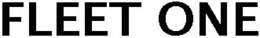 FLEET ONE trademark