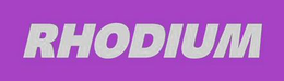 RHODIUM trademark