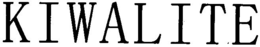 KIWALITE trademark