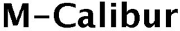 M-CALIBUR trademark