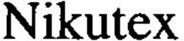 NIKUTEX trademark
