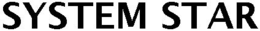 SYSTEM STAR trademark