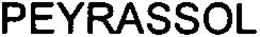 PEYRASSOL trademark