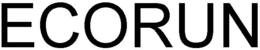 ECORUN trademark