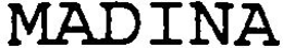 MADINA trademark