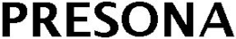PRESONA trademark