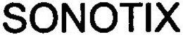 SONOTIX trademark