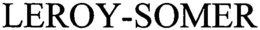 LEROY-SOMER trademark