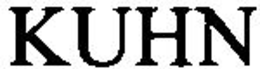 KUHN trademark