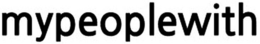 MYPEOPLEWITH trademark