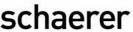 SCHAERER trademark