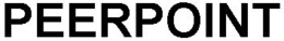 PEERPOINT trademark