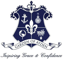 GARDEN OF AYDEN INSPIRING GRACE & CONFIDENCE trademark