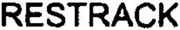 RESTRACK trademark