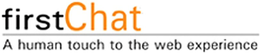 FIRSTCHAT A HUMAN TOUCH TO THE WEB EXPERIENCE trademark
