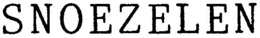 SNOEZELEN trademark