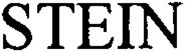 STEIN trademark