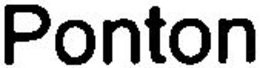 PONTON trademark