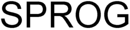 SPROG trademark