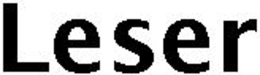 LESER trademark