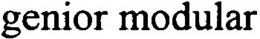 GENIOR MODULAR trademark