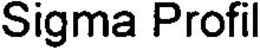 SIGMA PROFIL trademark