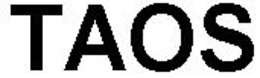 TAOS trademark