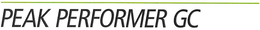 PEAK PERFORMER GC trademark