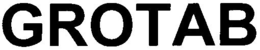 GROTAB trademark