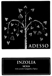 ADESSO INZOLIA SICILIA INDICAZIONE GEOGRAFICA TIPICA trademark