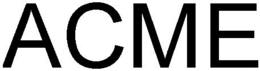 ACME trademark