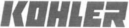 KOHLER trademark