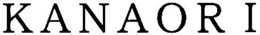 KANAORI trademark