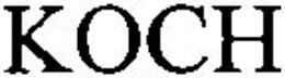 KOCH trademark