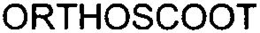 ORTHOSCOOT trademark