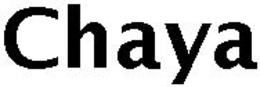 CHAYA trademark