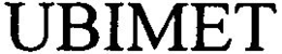 UBIMET trademark