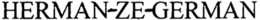 HERMAN-ZE-GERMAN trademark