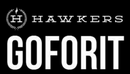 H HAWKERS GOFORIT trademark