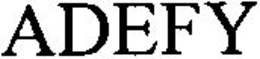 ADEFY trademark